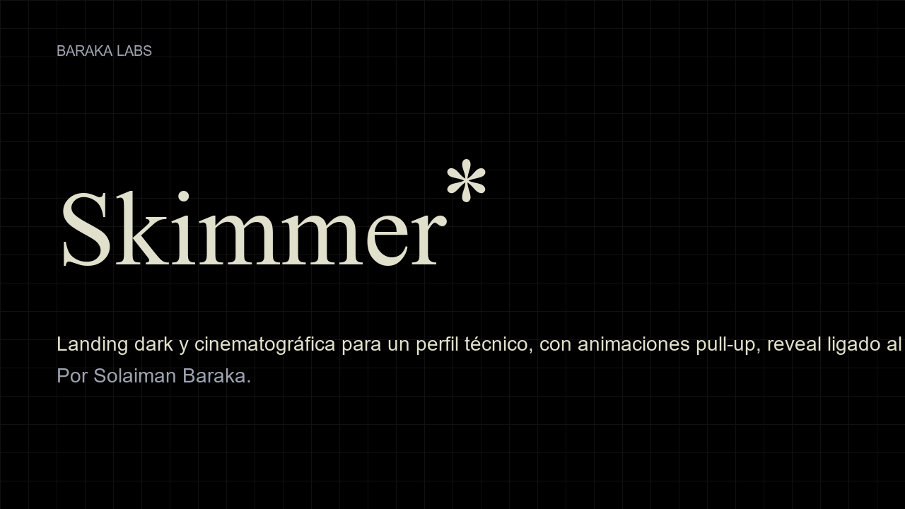 Skimmer preview