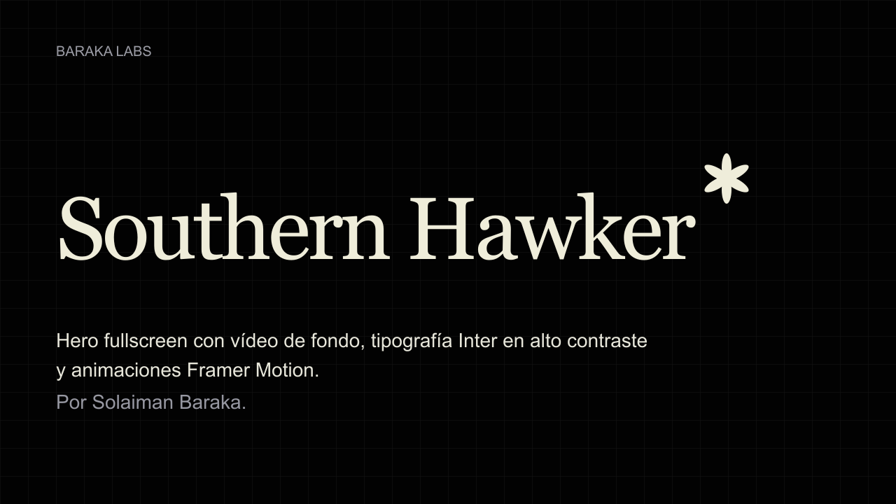 Southern Hawker preview